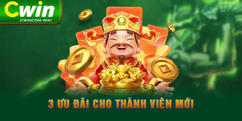 3 ưu đãi cho thành viên mới